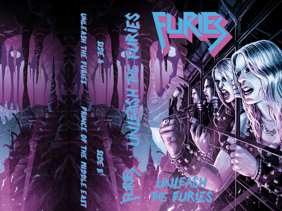 Furies : "Unleash the furies" K7 2 titres self release