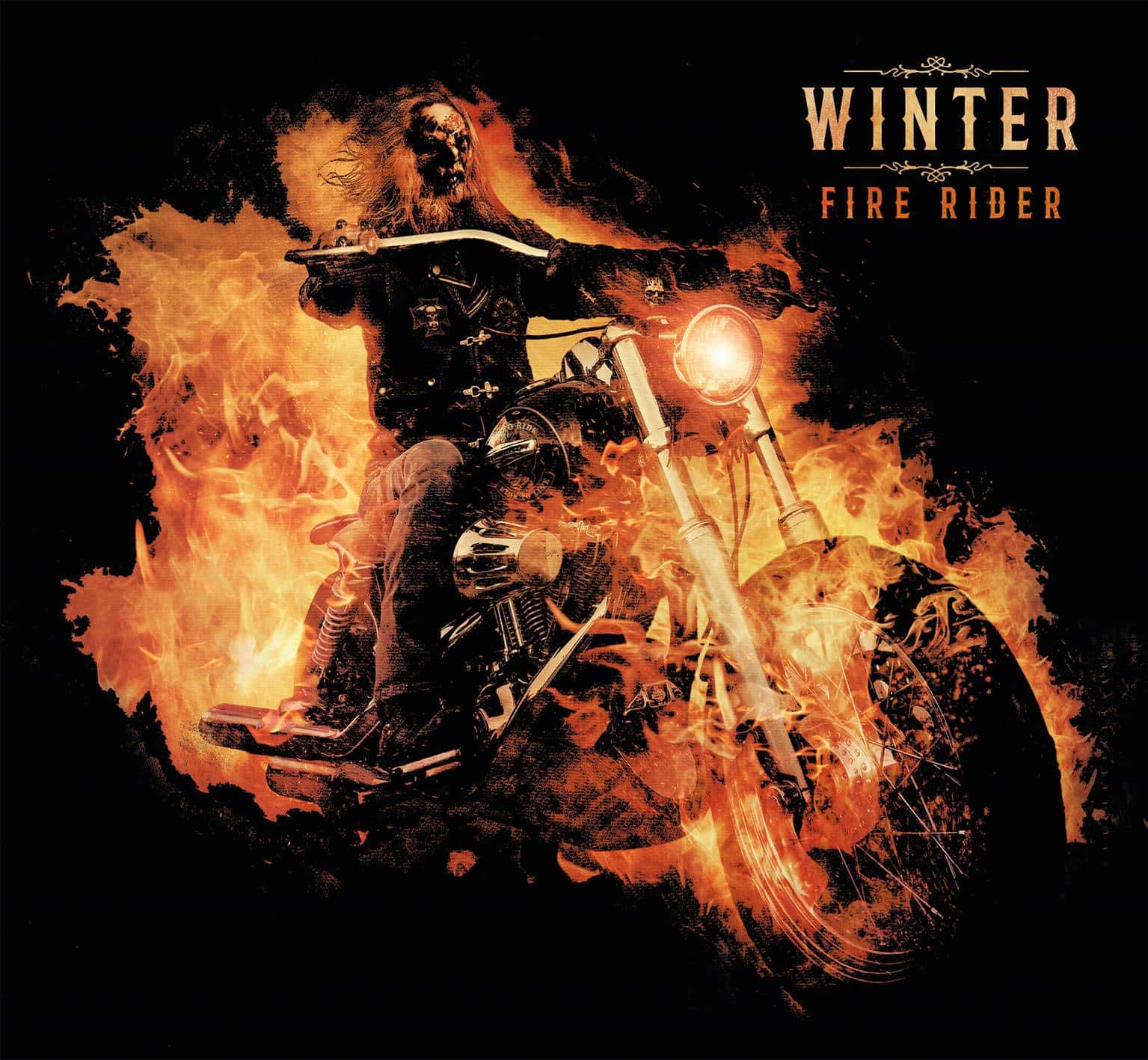 Winter : "Fire Rider" Digipack CD 14th October 2022 Wintergothic Records.