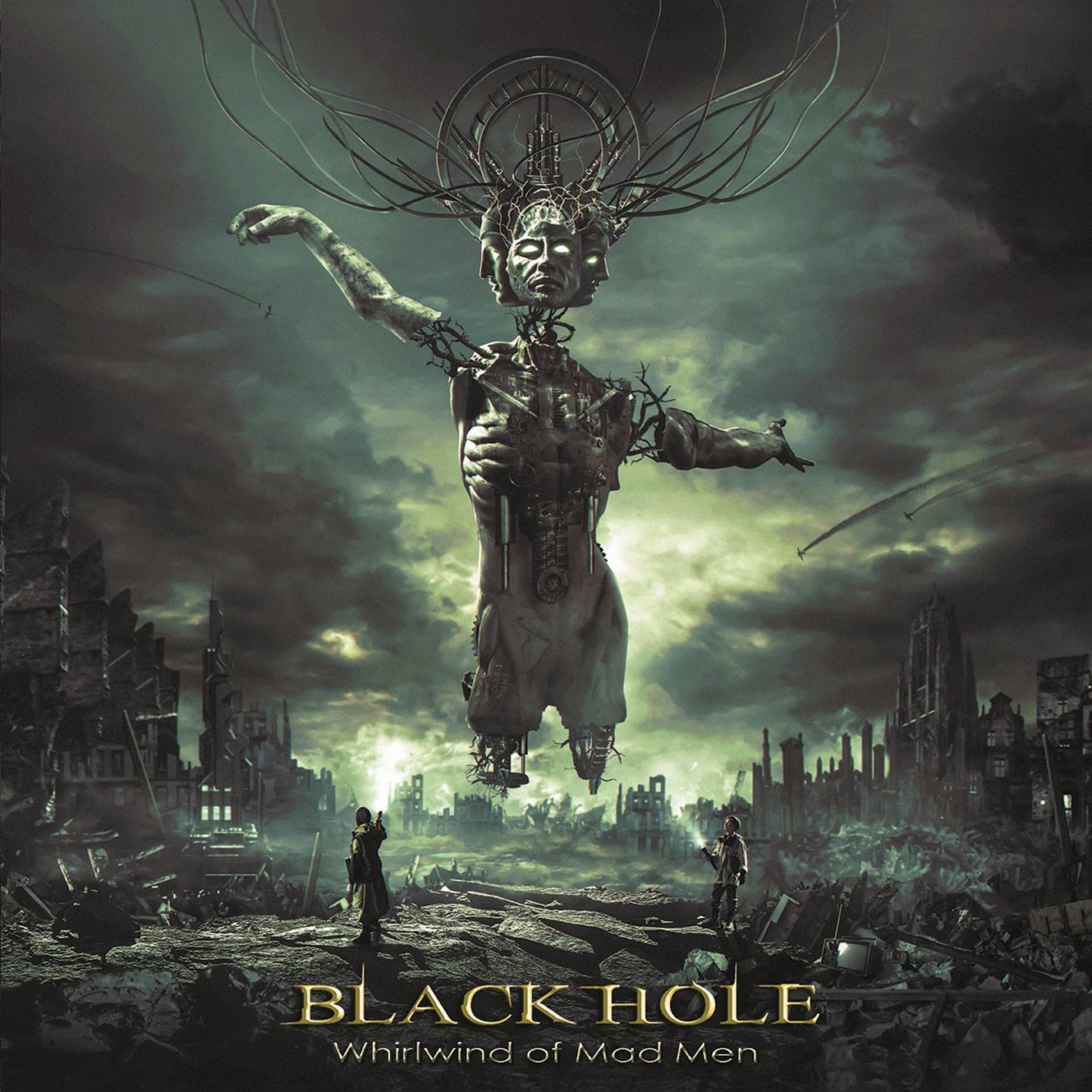 Black Hole : "Whirlwind of Mad Men" CD 11th November 2022 RockShots records.