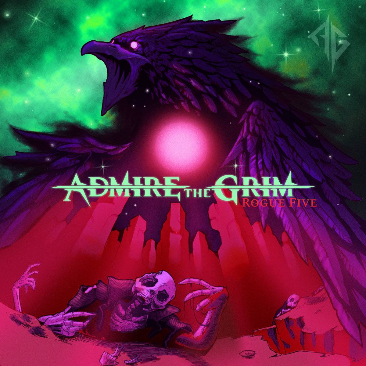 Admire The Grim :"Rogue Five" CD 13th January 2023 Inverse Records.