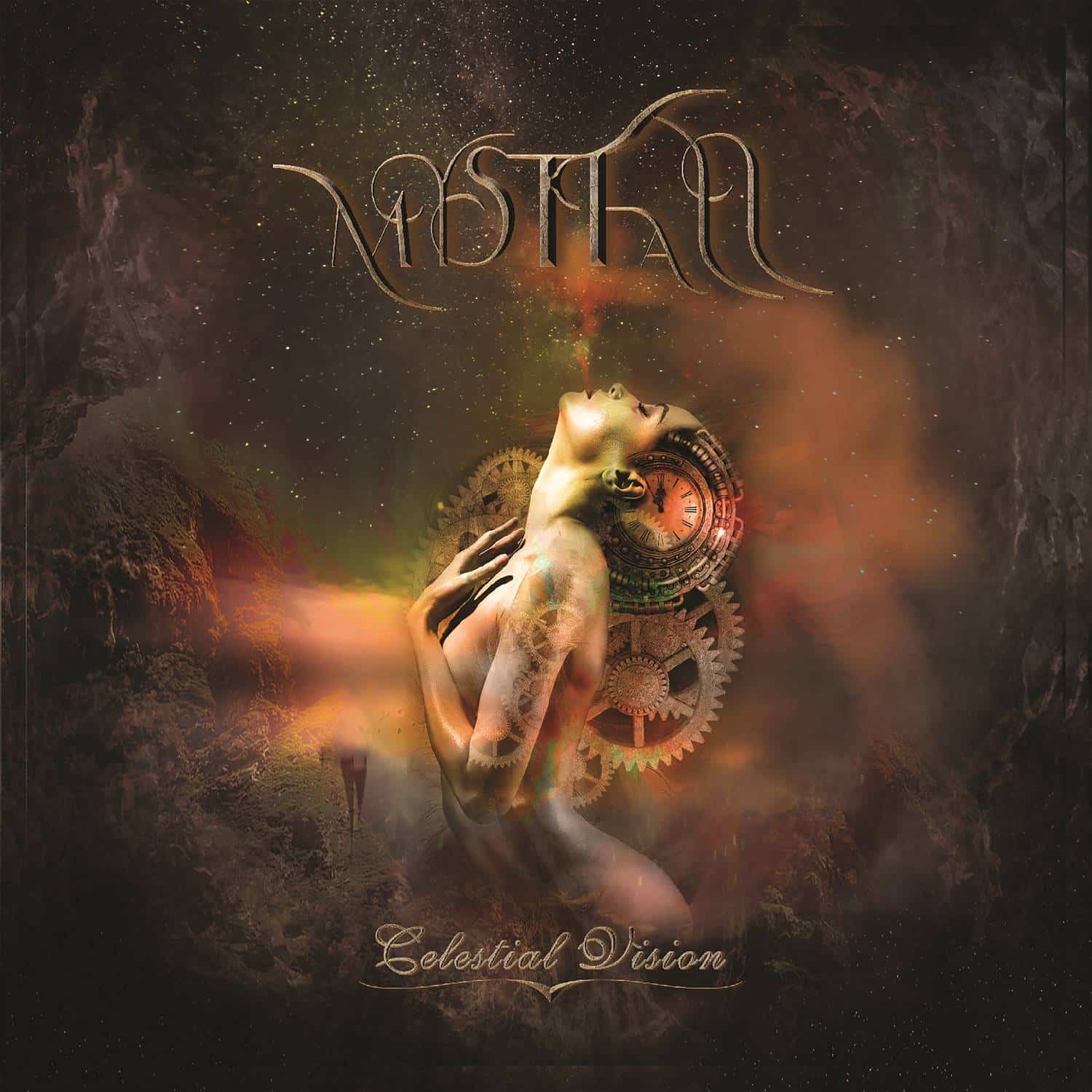 Mystfall: "Celestial Vision"CD 21st July 2023 Scarlet Records.