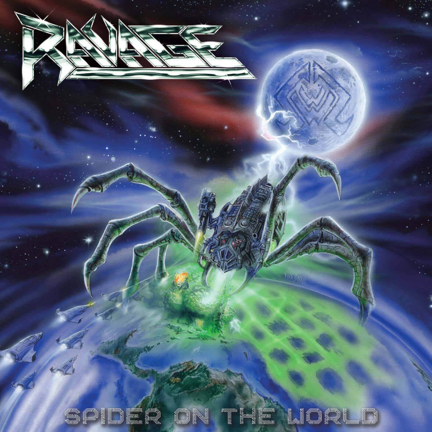 Ravage: "Spider on the World" LP and Digital 19th April 2024 Self Released.